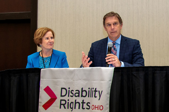 Maureen Corcoran, director of the Ohio Department of Medicaid, and Jeff Davis, director of the Ohio Department of Developmental Disabilities, discuss changes they'd like to see in their departments