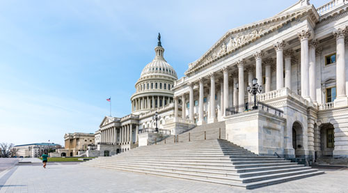 The steps of the United States Capitol Building